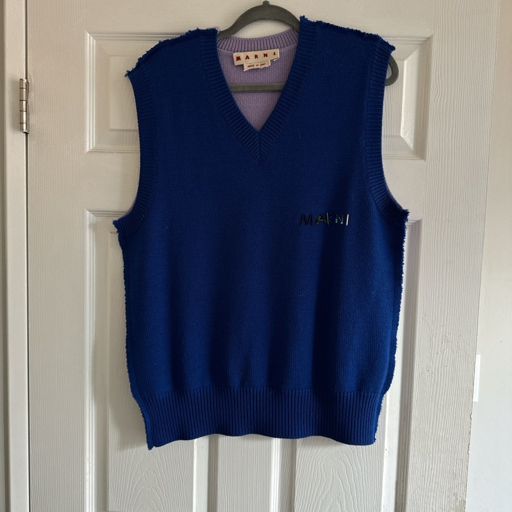 MARNI contrast vest, bought from contraband. Size s